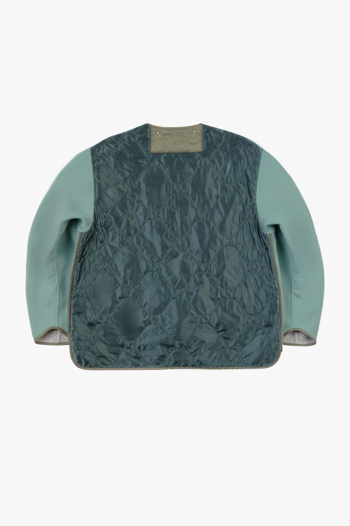 Signature Wool Peacoat - Cadet / Heather Grey