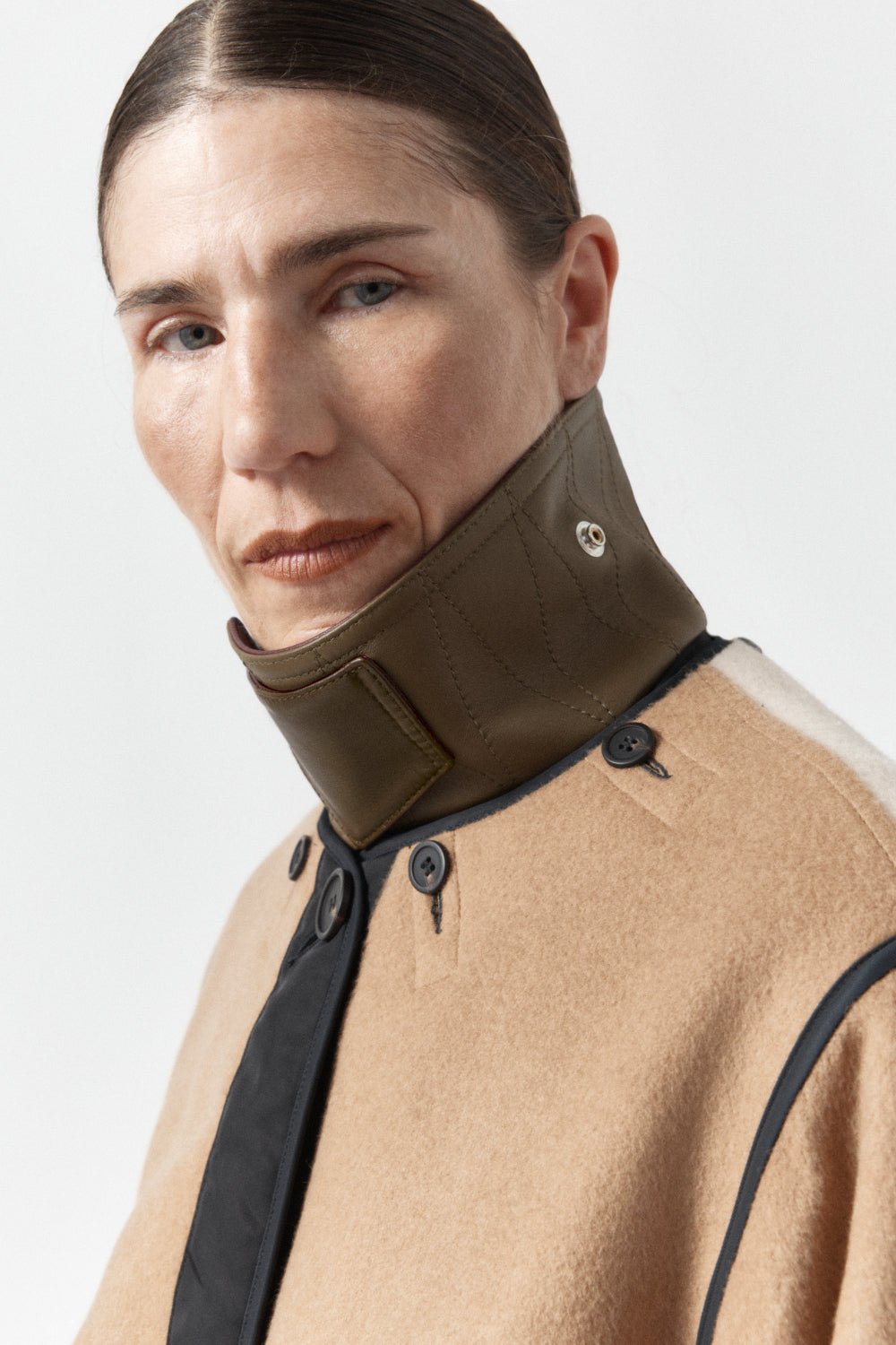 Leather Latch Collar - Oxblood