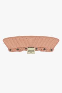 Quilted Collar - Pale Pink / Pale Sage