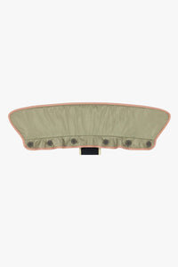 Quilted Collar - Pale Pink / Pale Sage