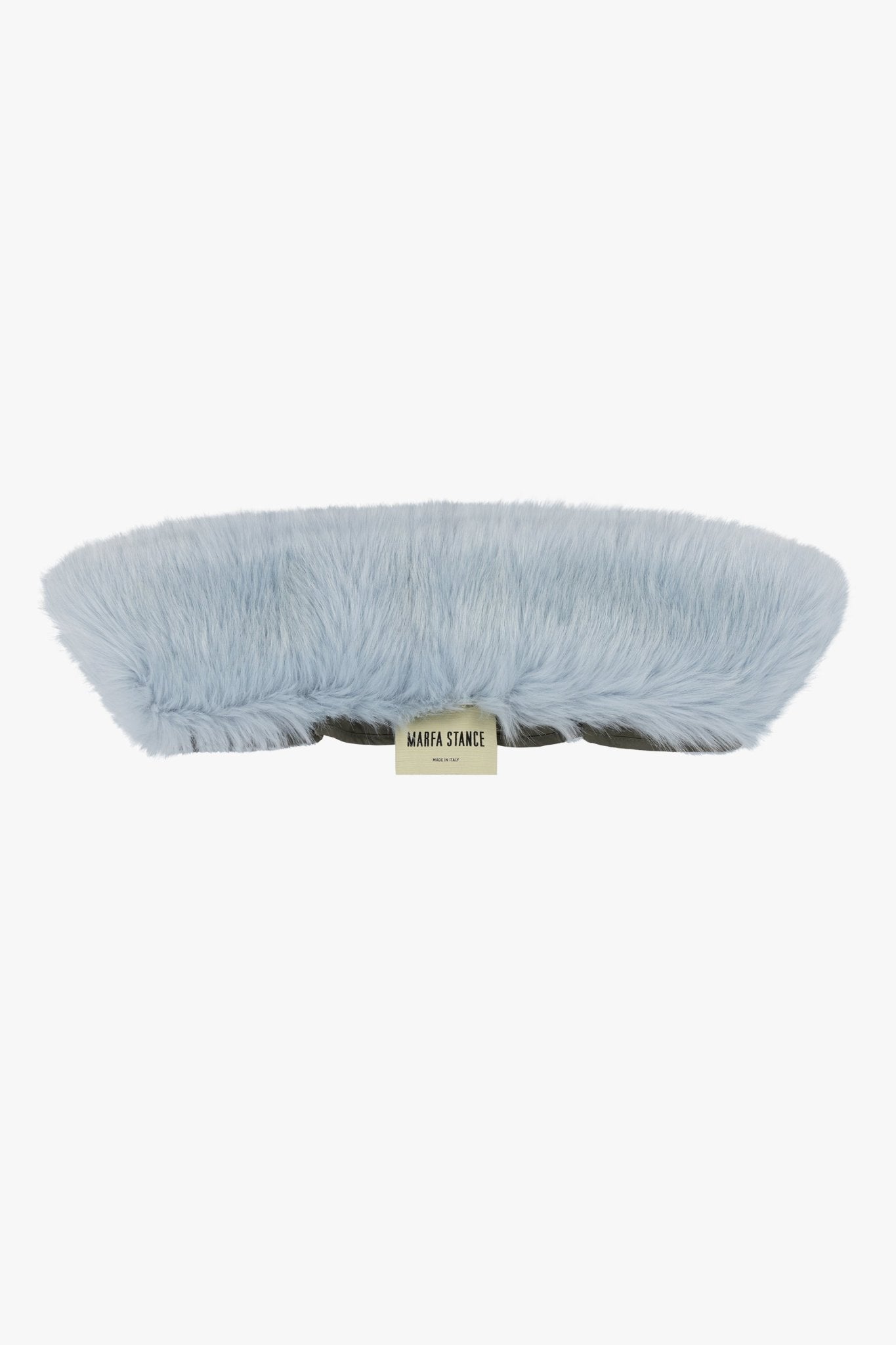 Faux Fur Collar - Sky Blue