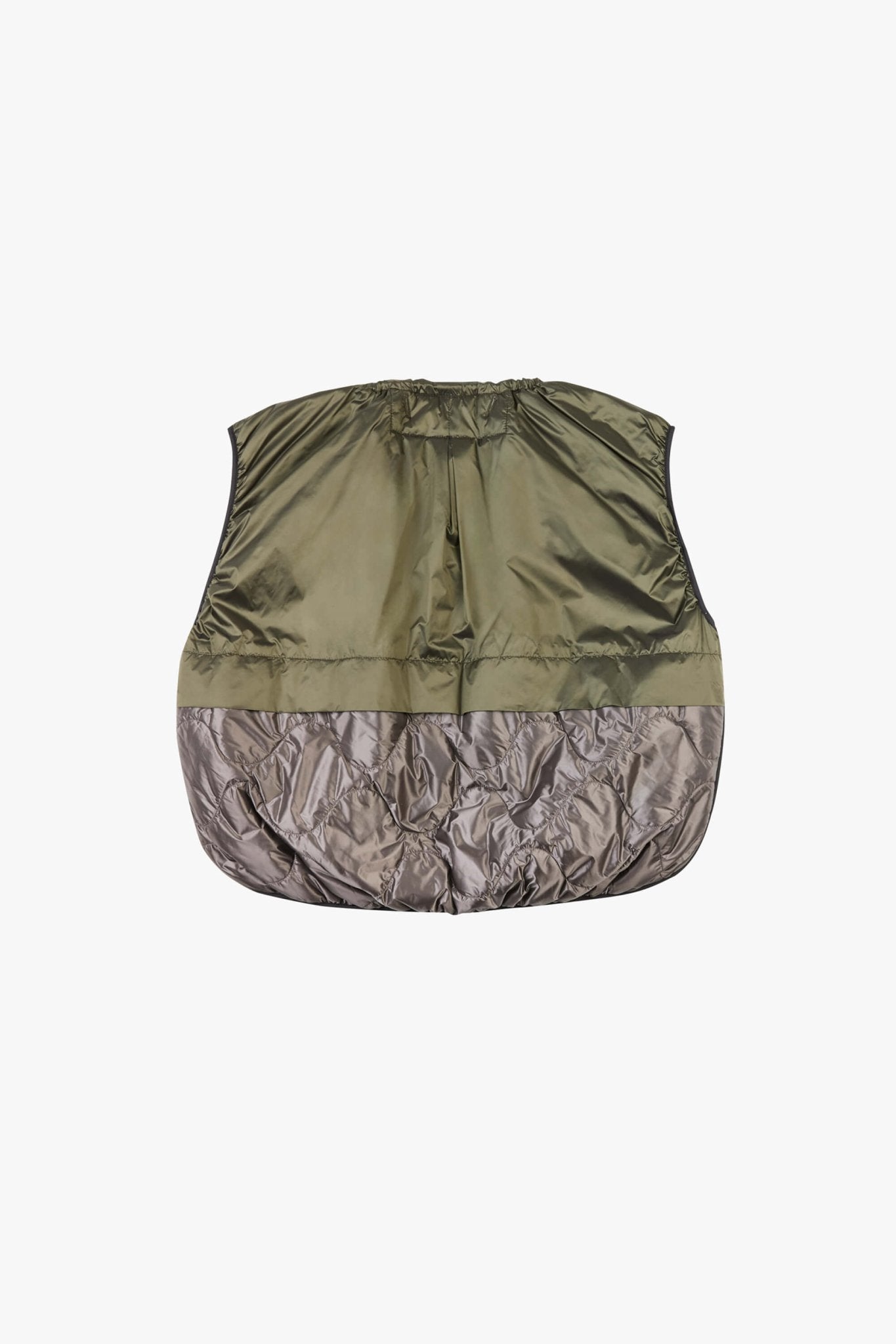 Parachute Quilted Vest - Amethyst / Dark Olive