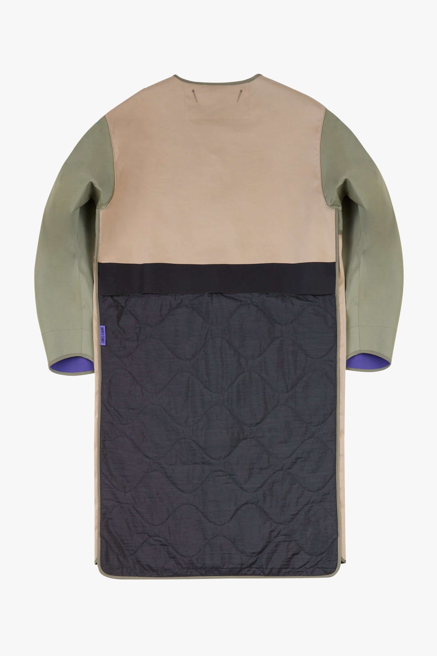 Weatherproof Bonded Raincoat x Mickalene Thomas - Navy / Sage