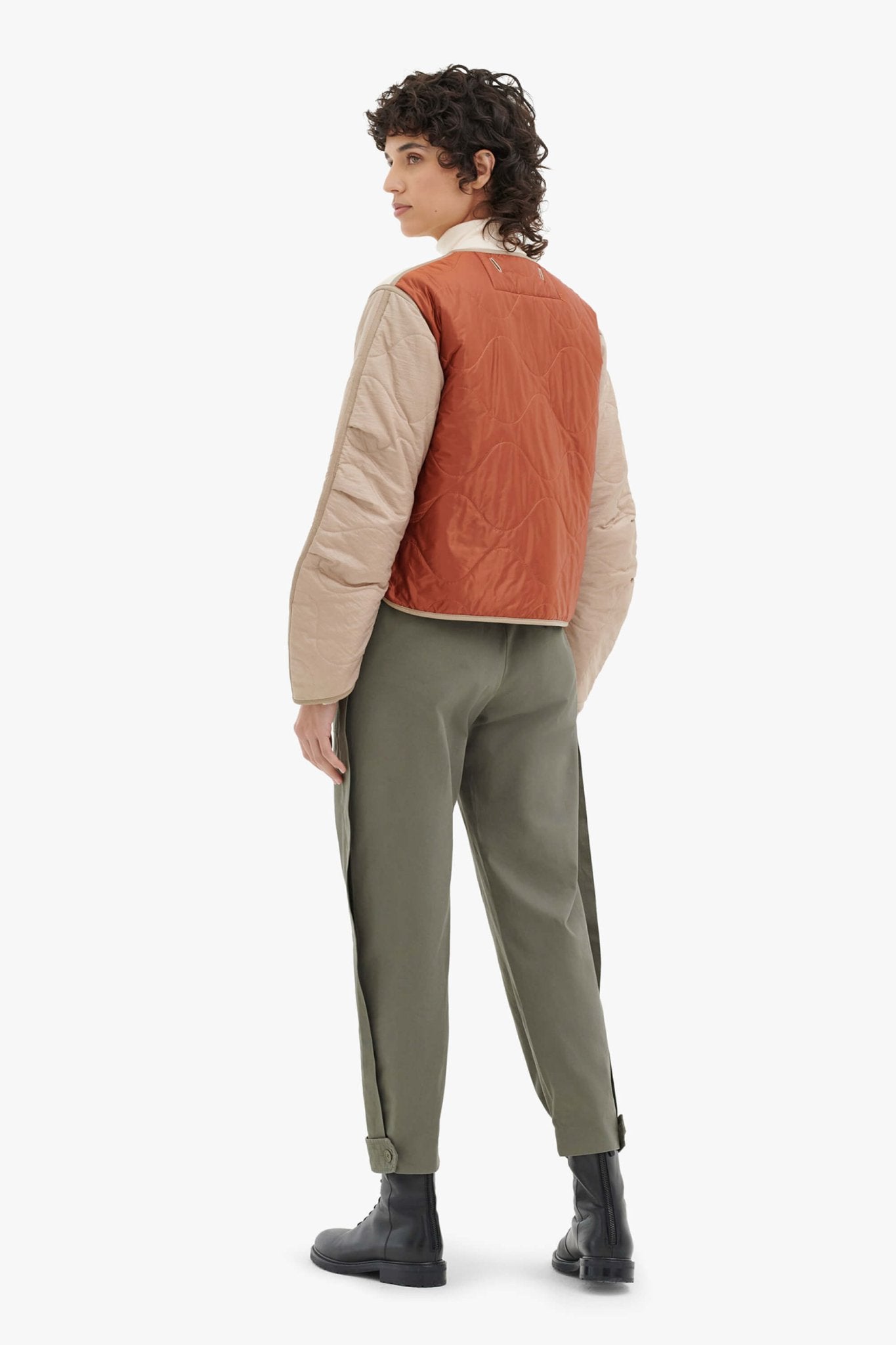 Aviator Shearling Jacket - Ivory / Natural