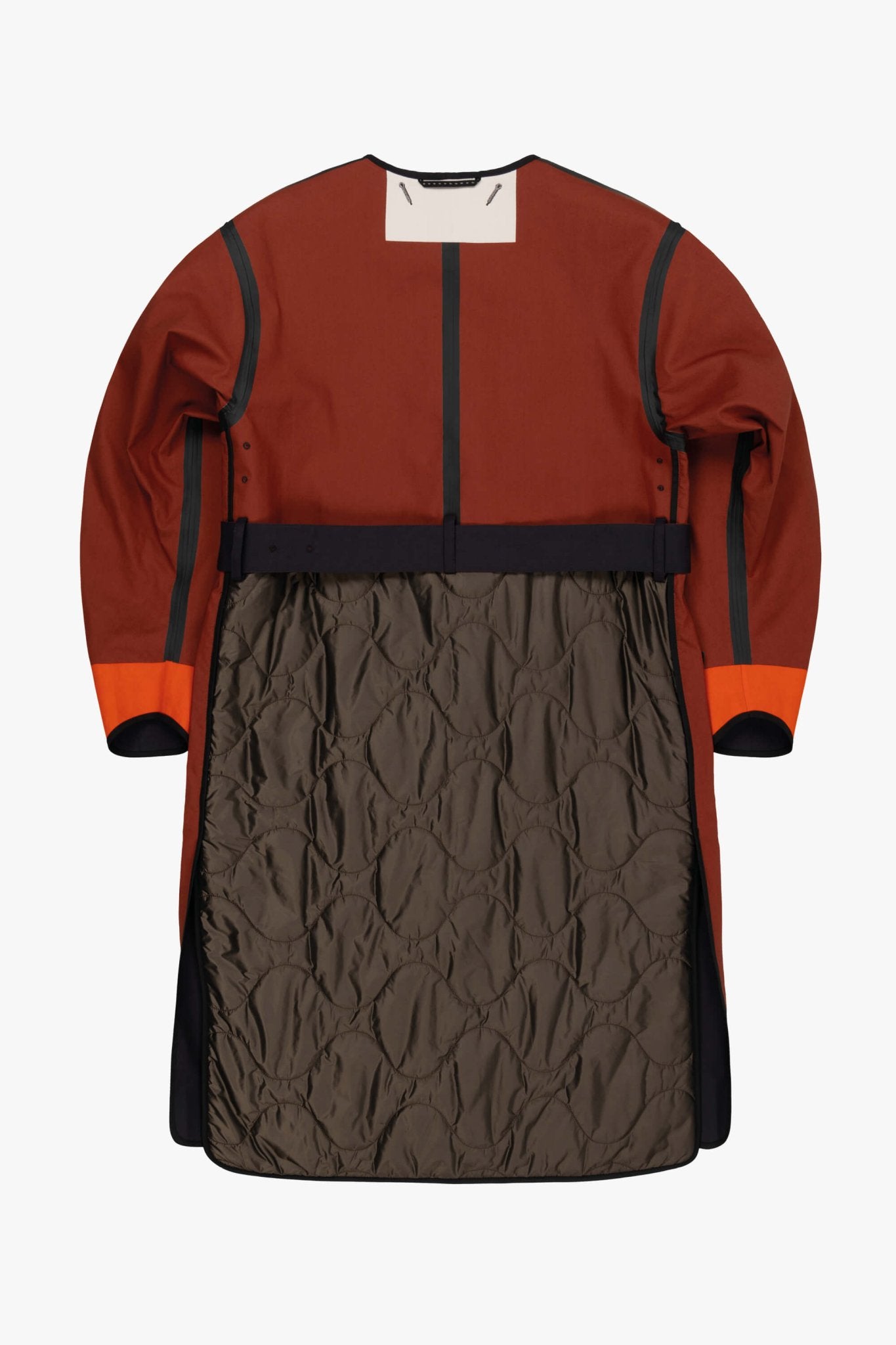 Weatherproof Bonded Raincoat - Russett / Black