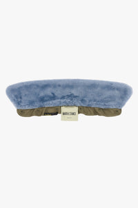Shearling Collar - Brilliant Blue