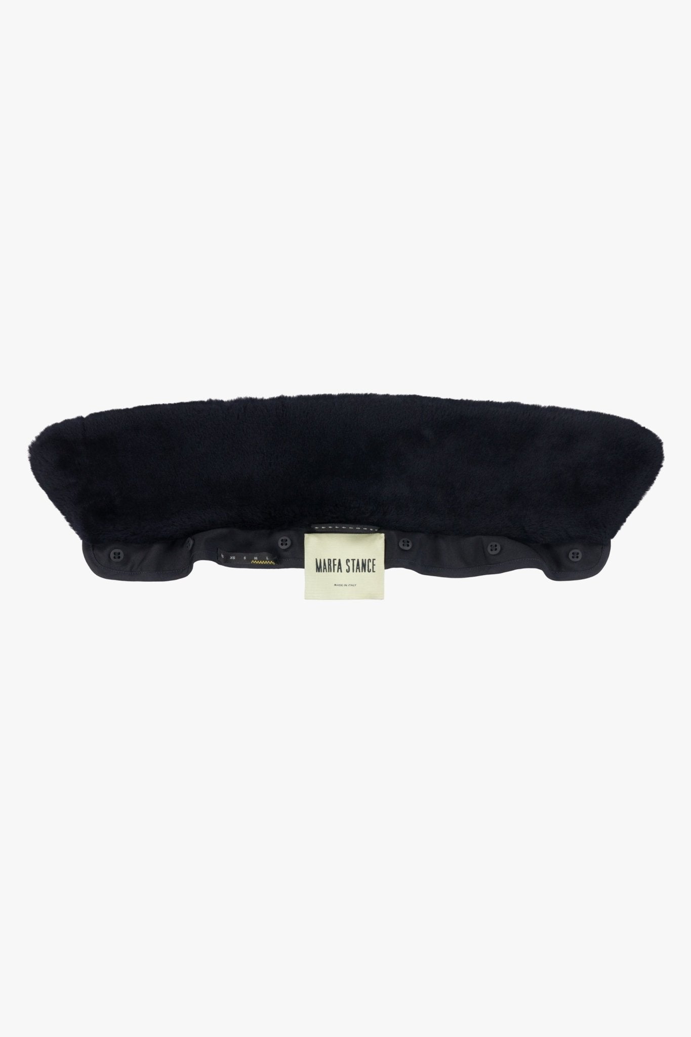 Shearling Collar - Midnight