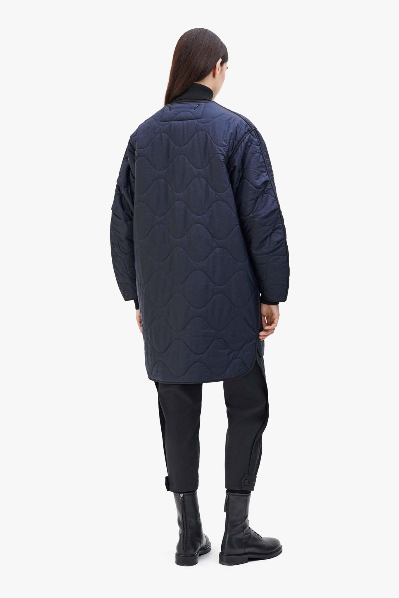 Signature Quilt - Navy / Dark Olive