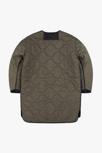 Signature Quilt - Navy / Dark Olive