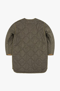 Signature Quilt - Dark Olive / Burnt Orange