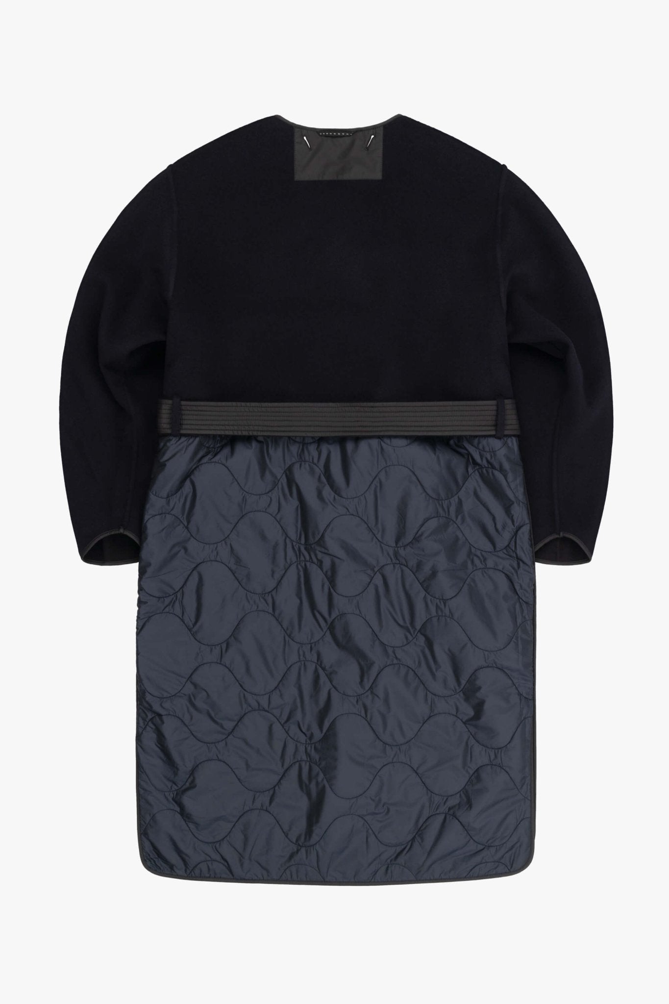 Signature Wool Parka - Black / Navy