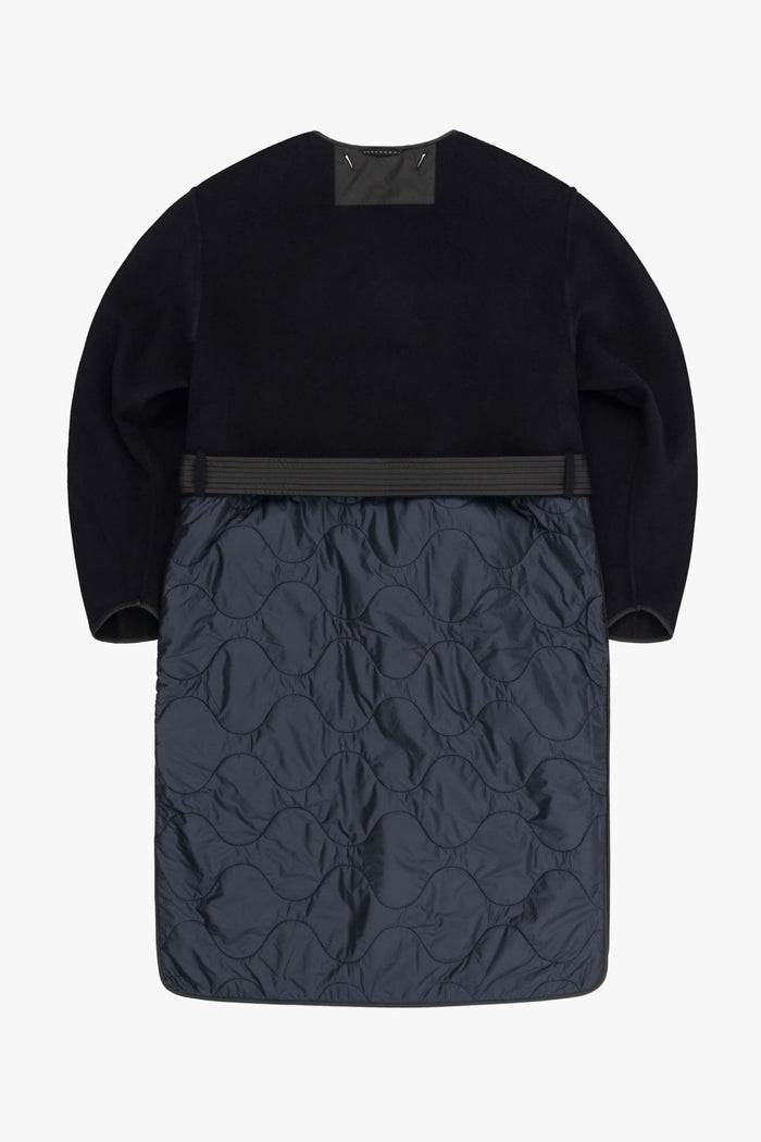 Signature Wool Parka - Black / Navy