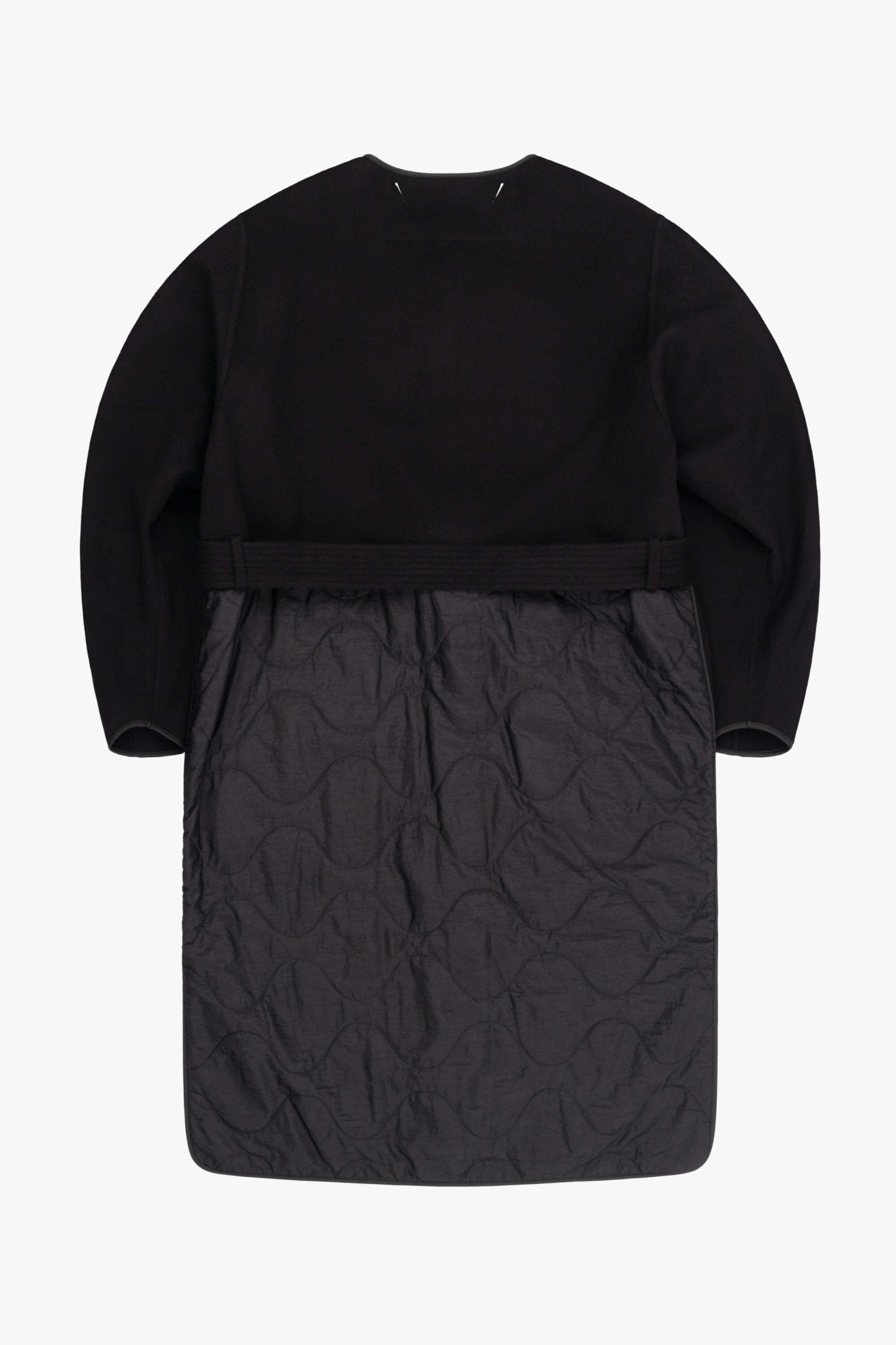 Signature Wool Parka - Black / Navy