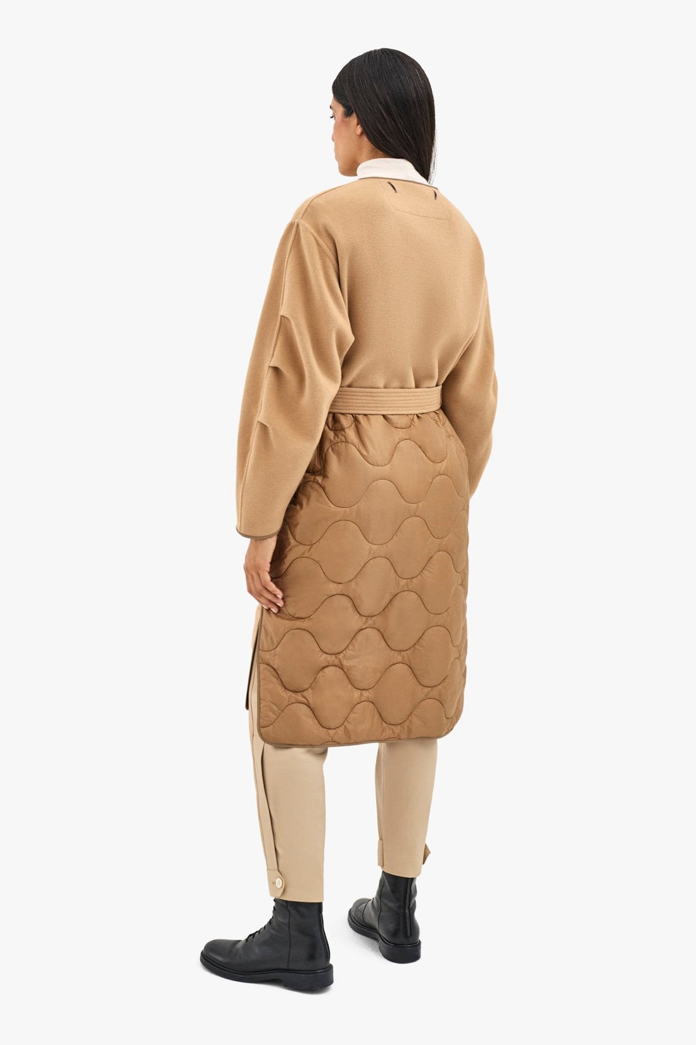 Signature Wool Parka - Camel / Sienna