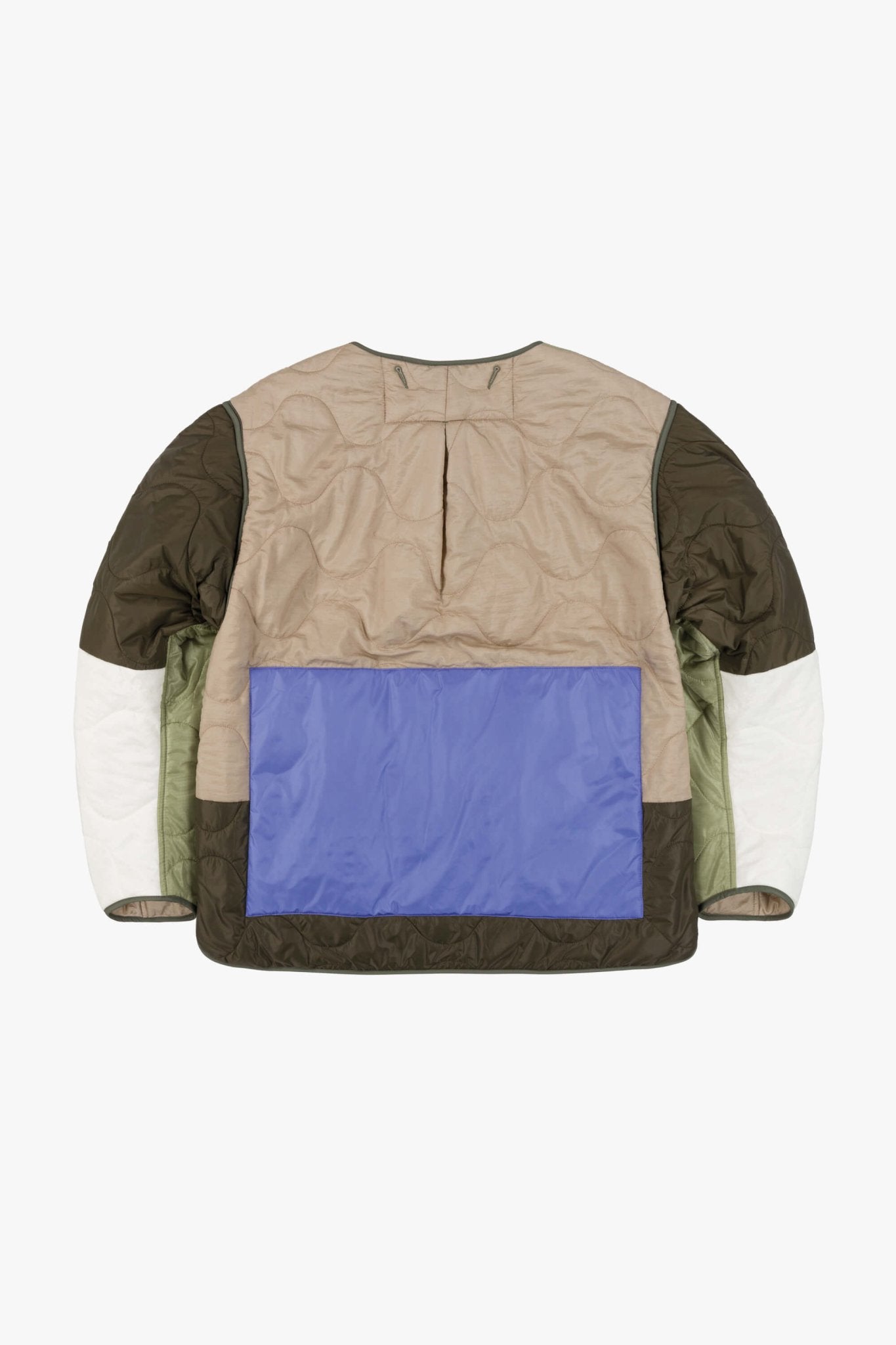 Signature Patchwork Cropped Quilt - Pale Sage / Lilac