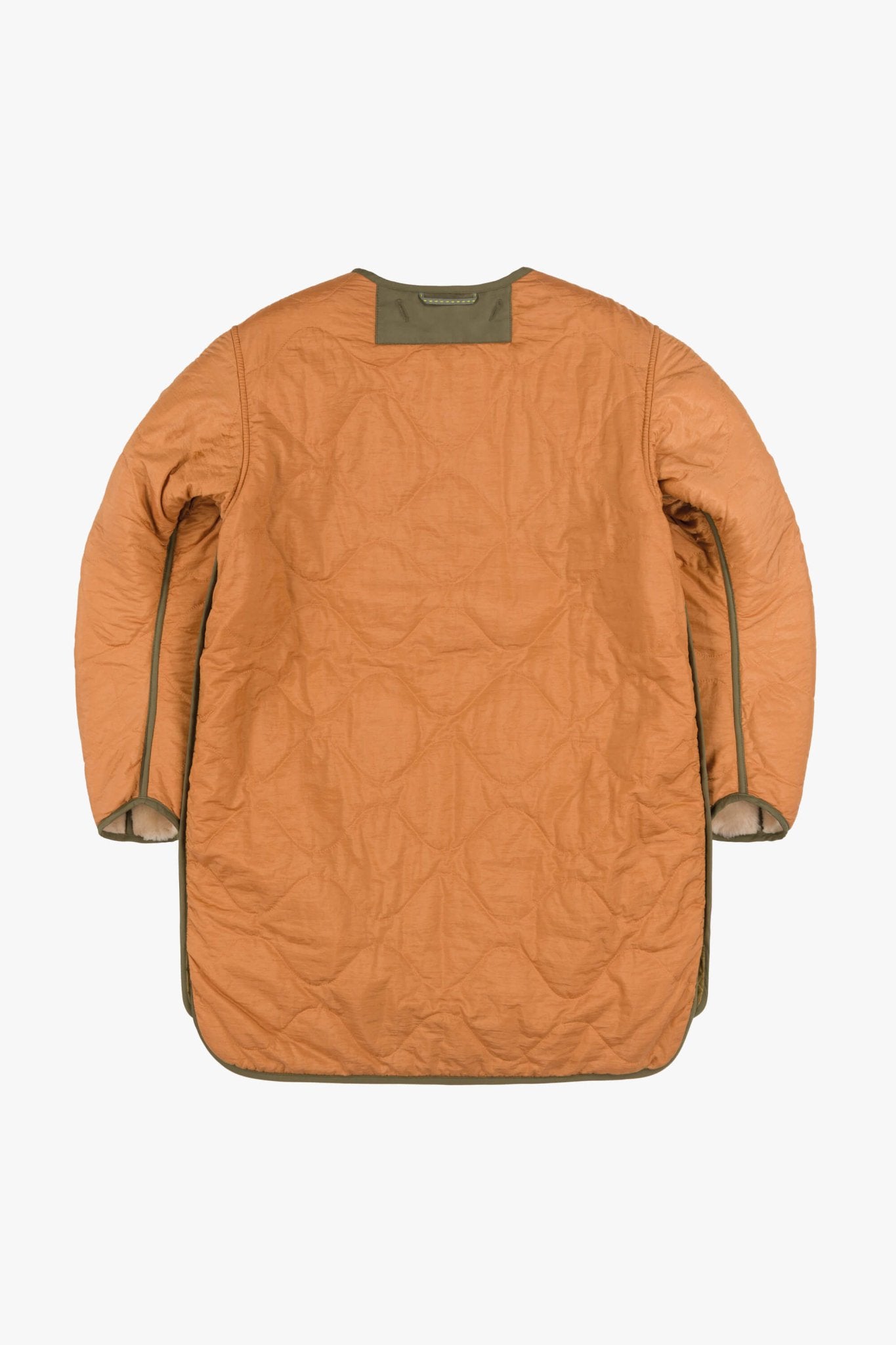 Signature Shearling Quilt - Blush / Burnt Orange