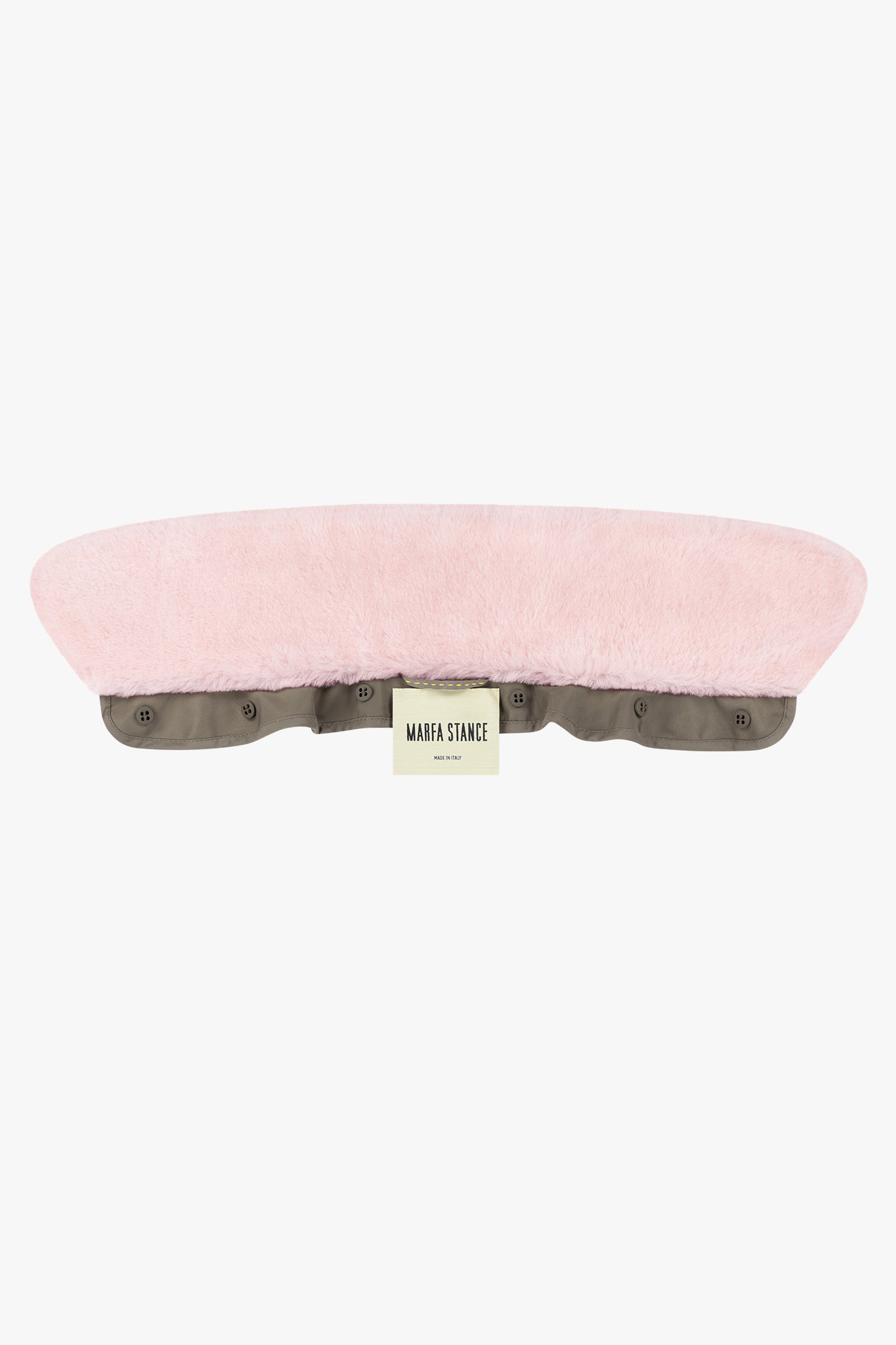 Shearling Collar - Pale Pink Short Hair