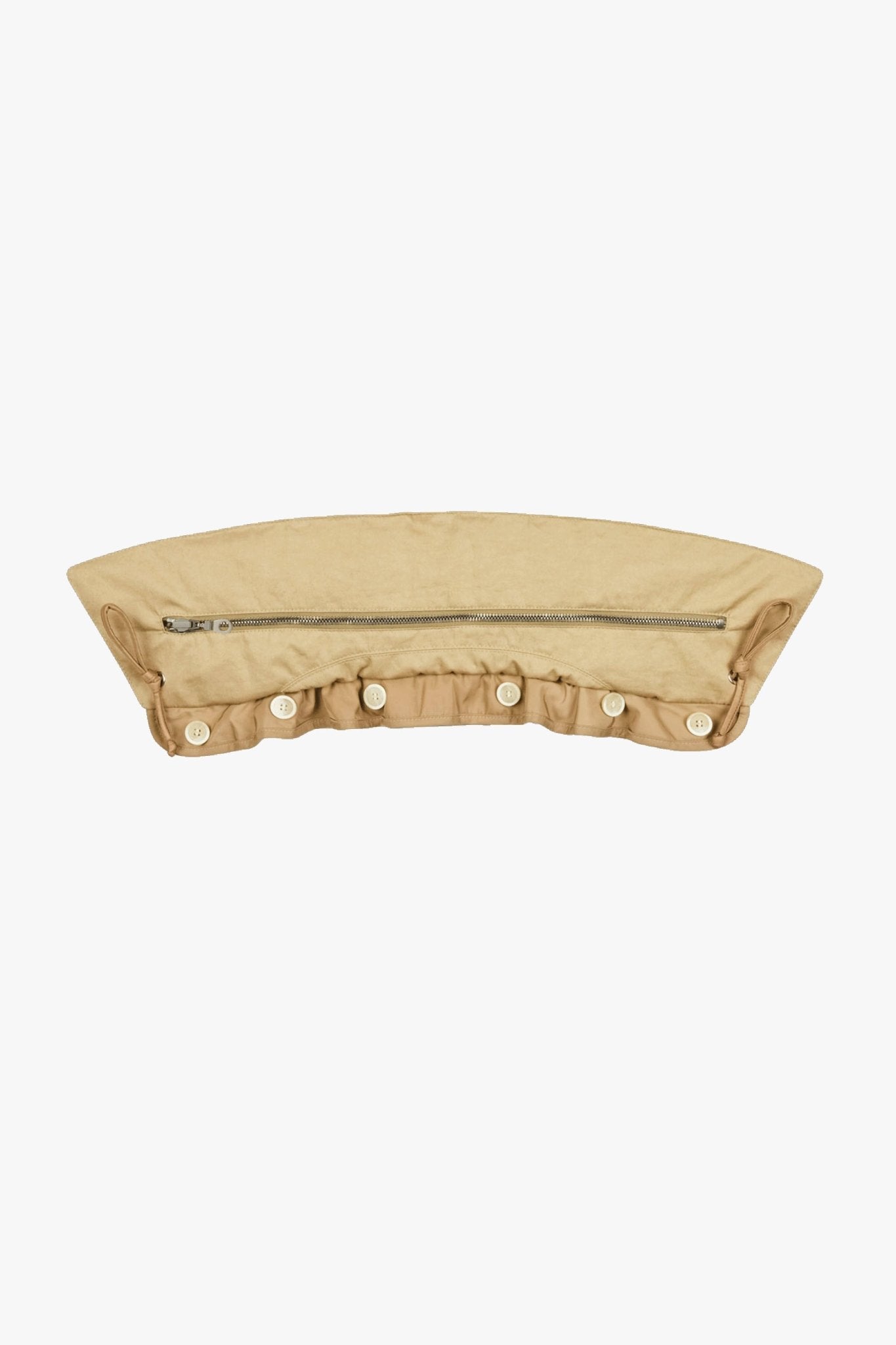 Packaway Hood Collar - Stone & Pale Sage