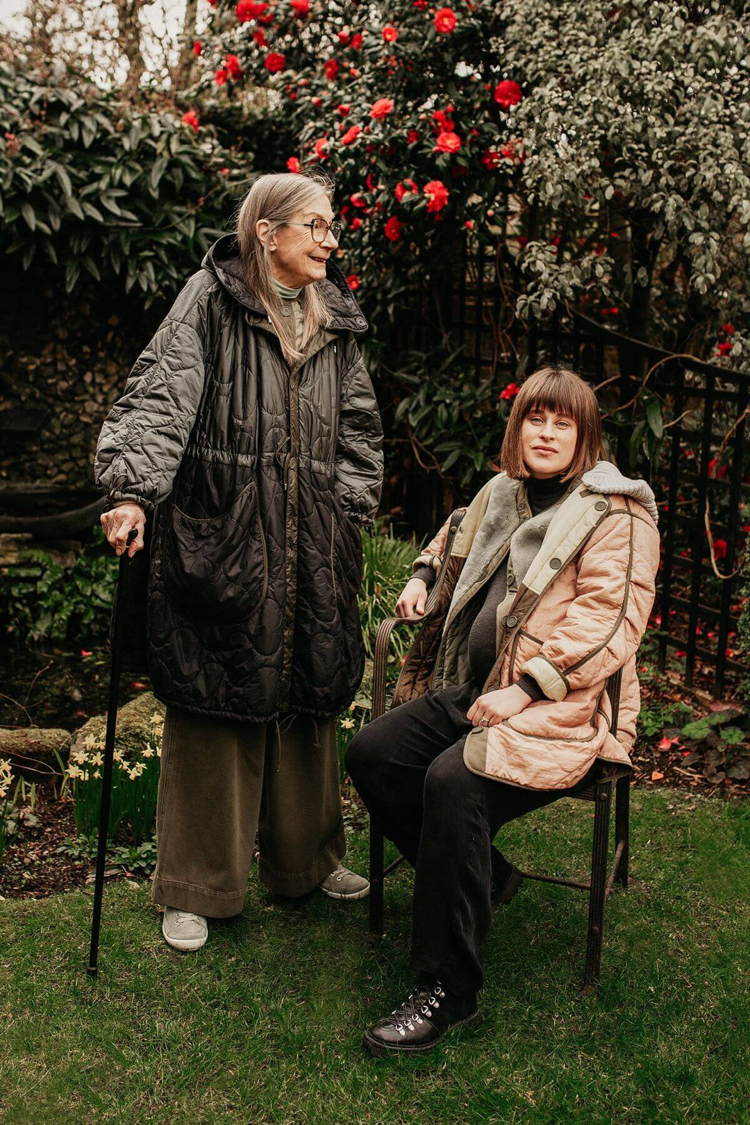 Alice Vincent and Diana Ross