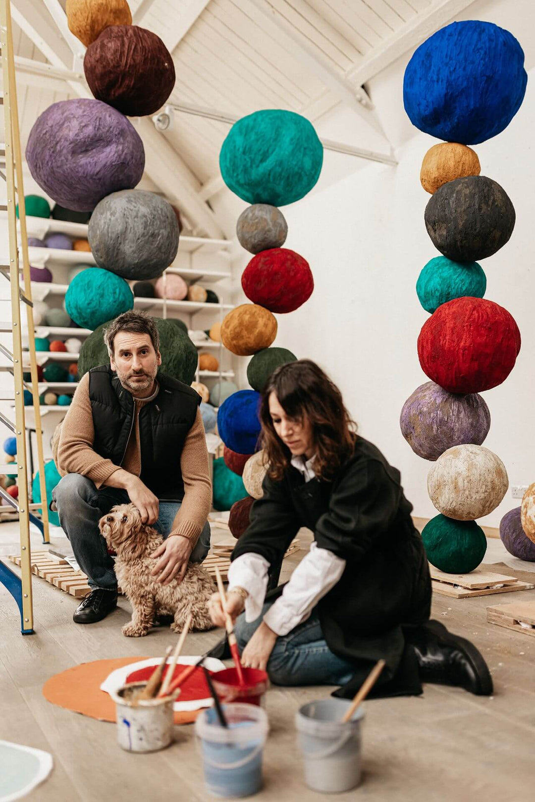 Annie Morris and Idris Khan