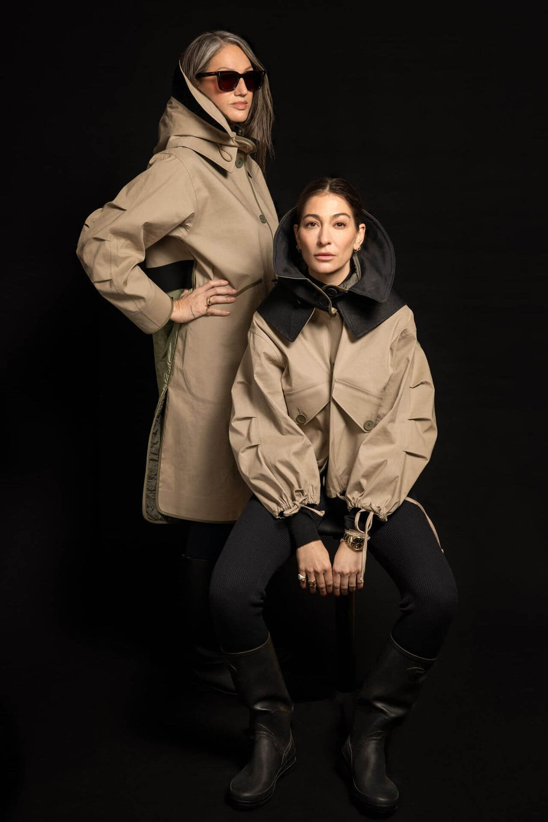 Jenna Lyons and Sarah Clary