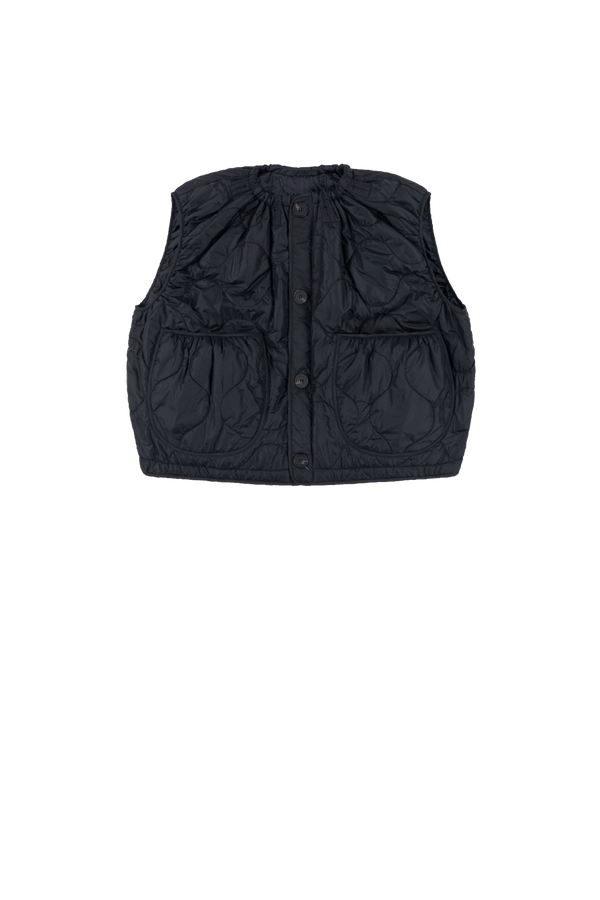 Parachute Quilted Vest - Midnight / Black - Layer 2