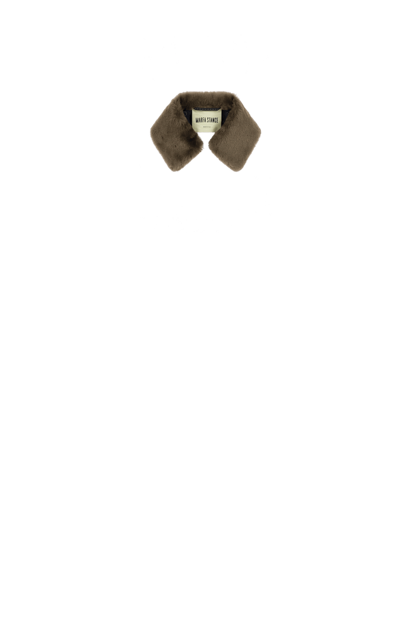 Shearling Collar - Olive - Layer 8
