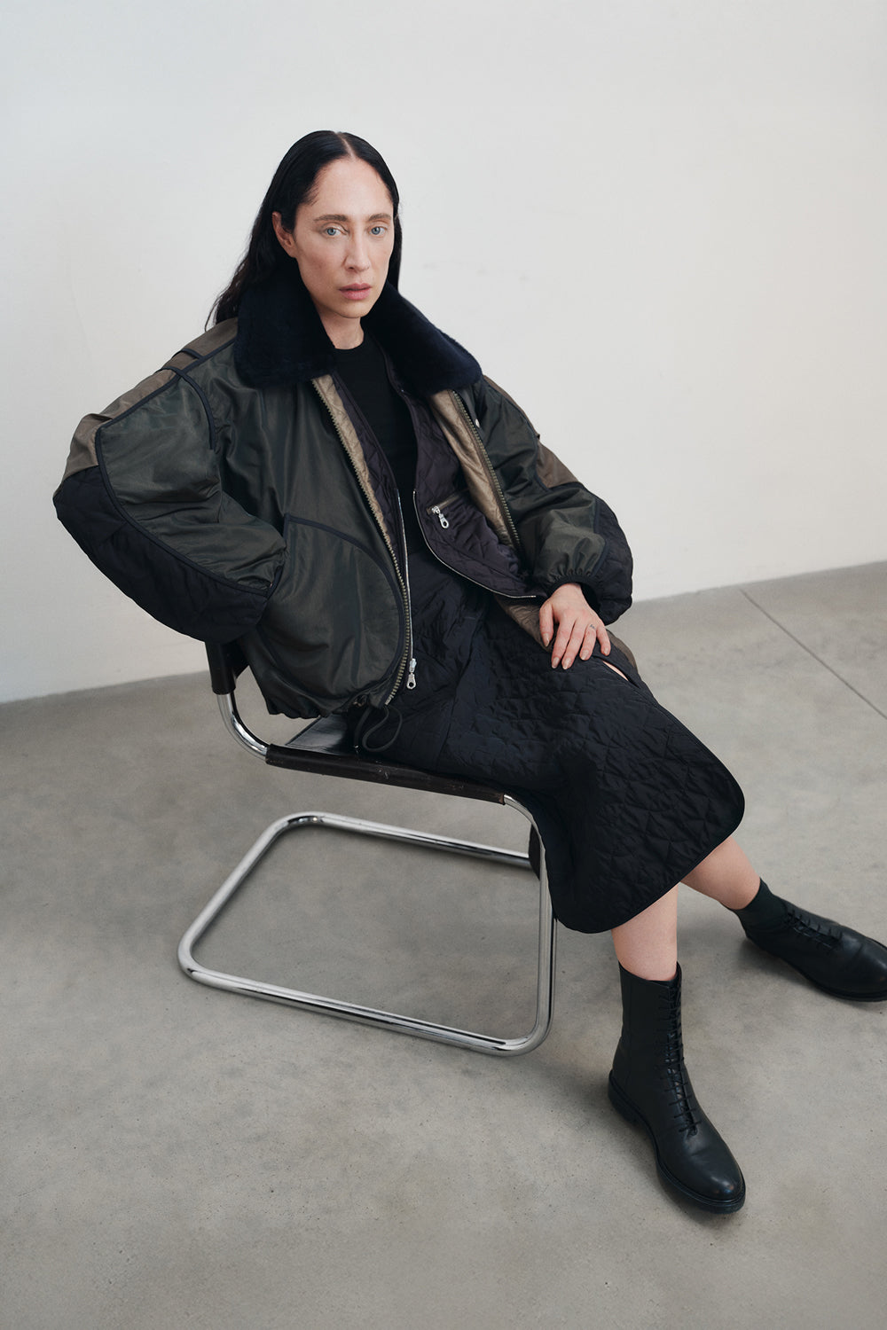 STORY OF THE STYLE:SILK NYLON QUILT FLIGHT BOMBER