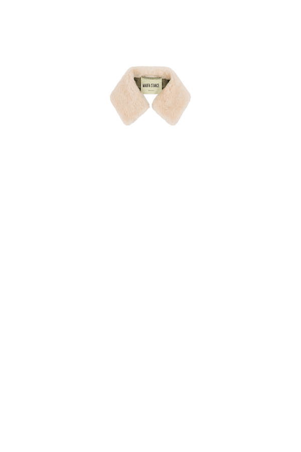 Shearling Collar - Blush - Layer 8