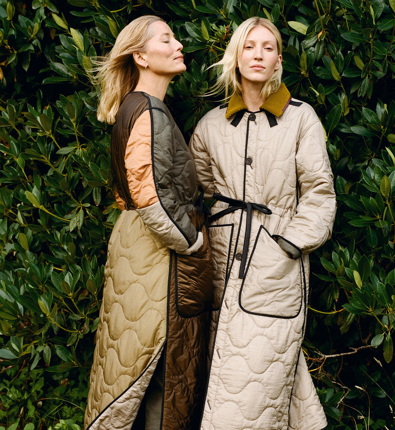 Lucie de la Falaise and Ella Rose Richards