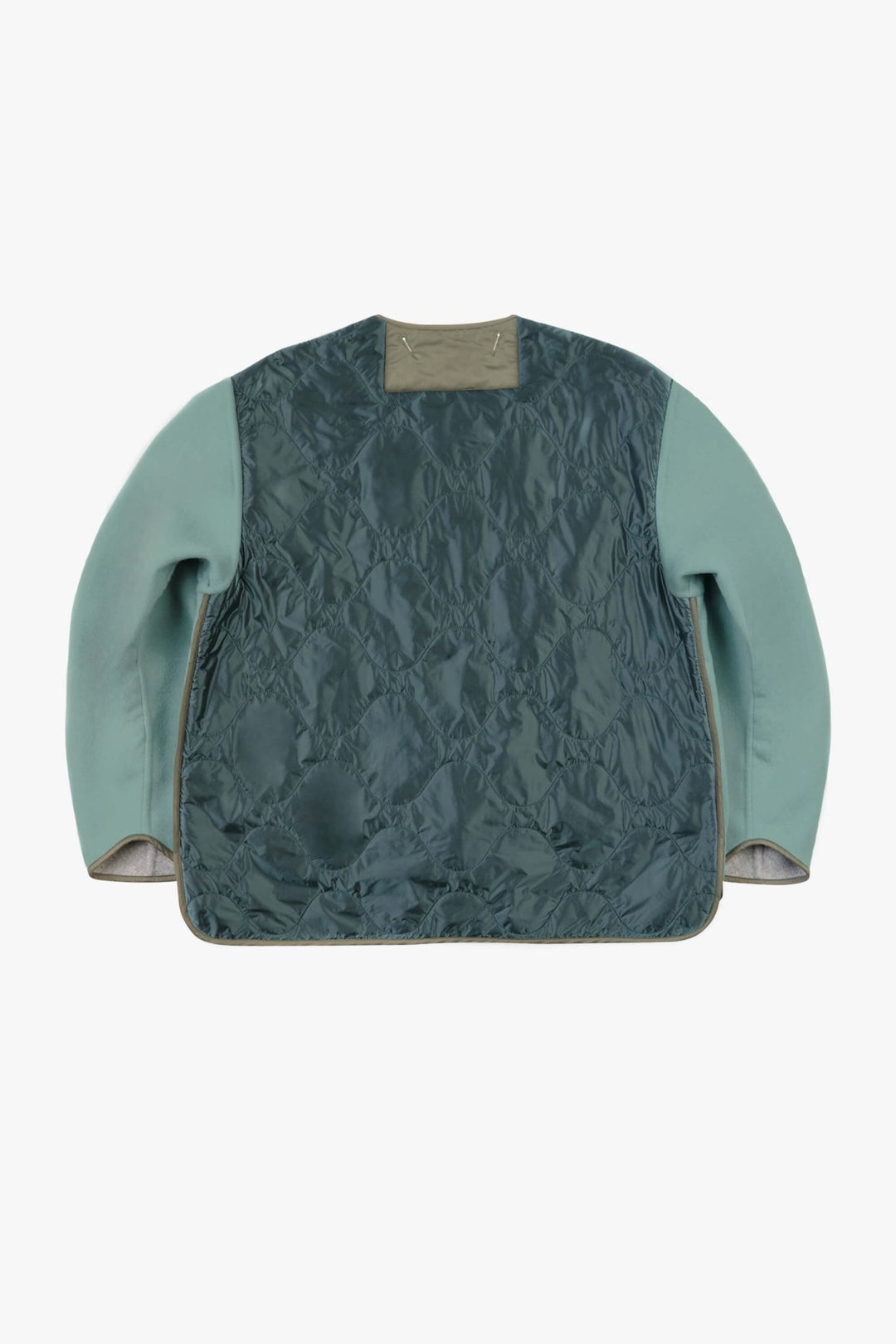 Signature Wool Peacoat - Cadet / Heather Grey