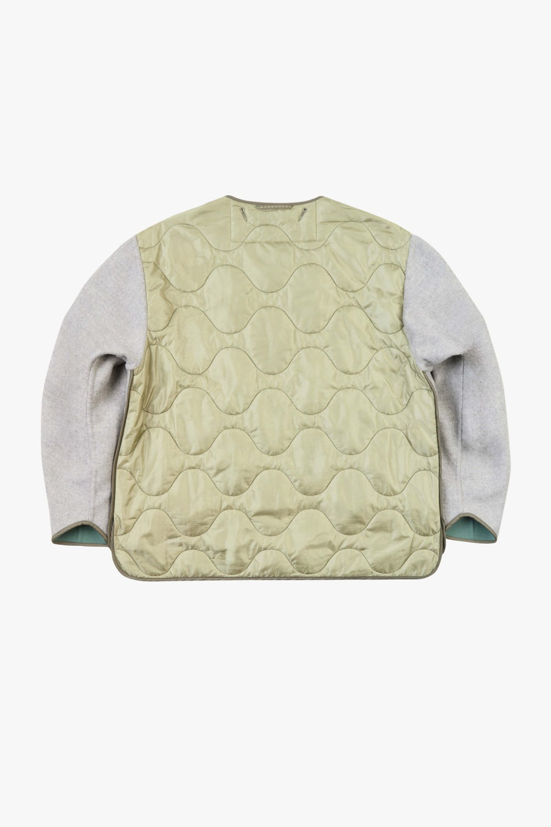 Signature Wool Peacoat - Cadet / Heather Grey