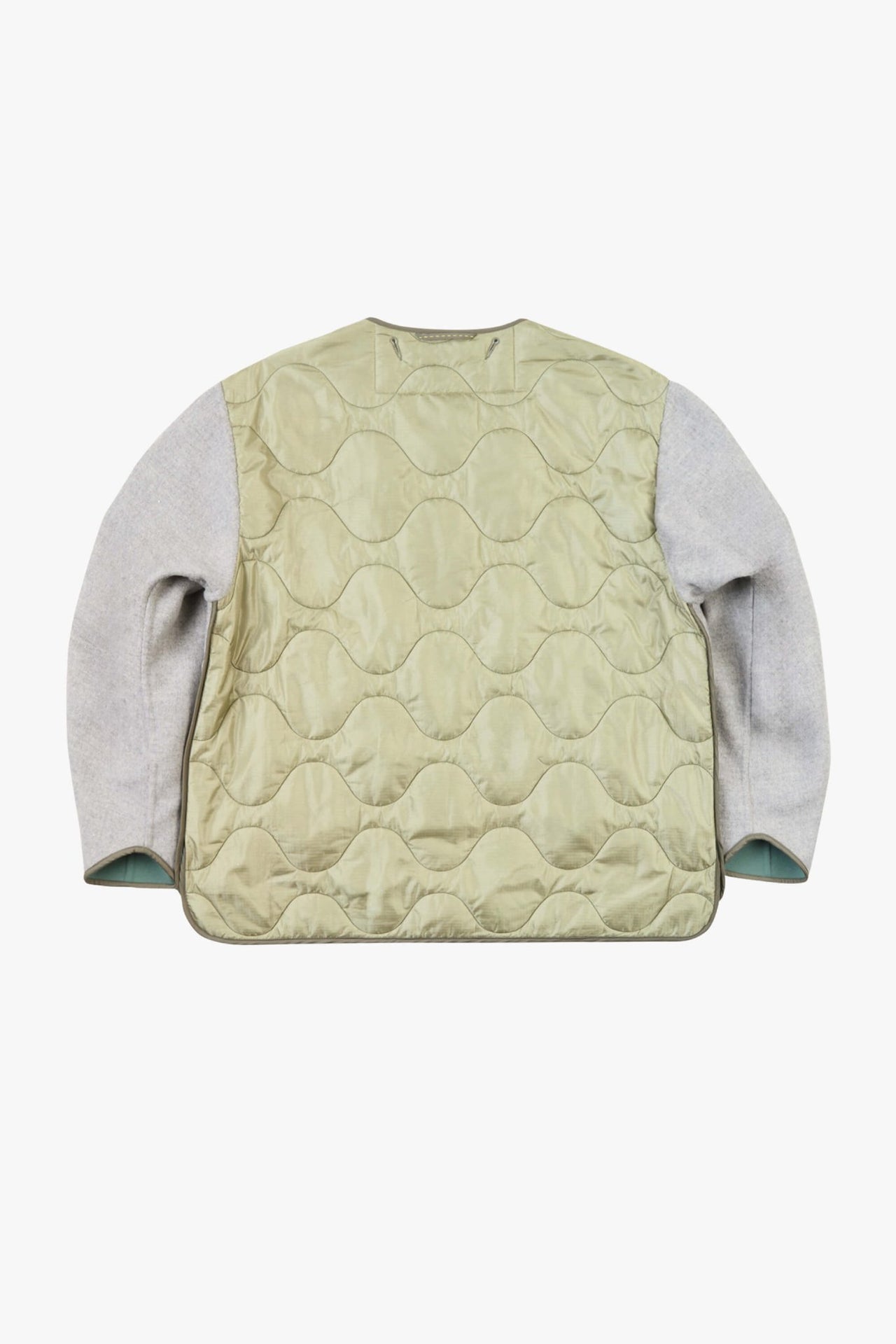 Signature Wool Peacoat - Cadet / Heather Grey