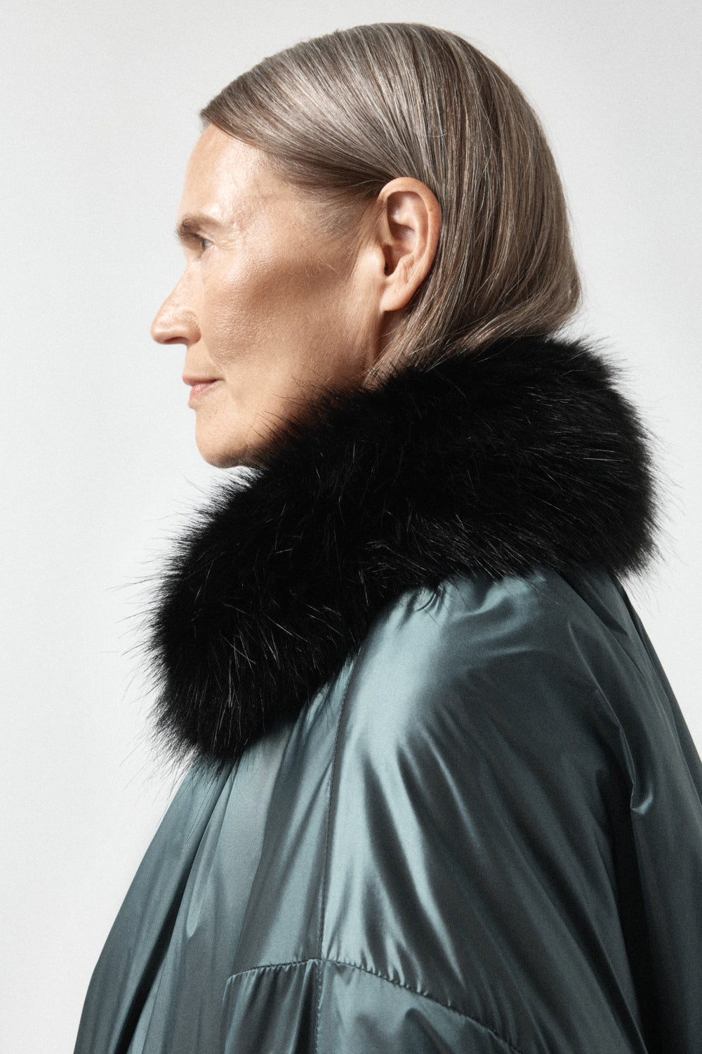 Faux Fur Collar - Black