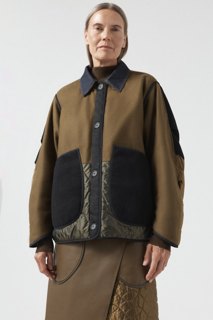 Denim Latch Collar - Indigo