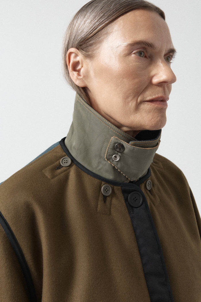 Denim Latch Collar - Indigo