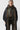 Quilted Zip Hood - Olive / Bronze