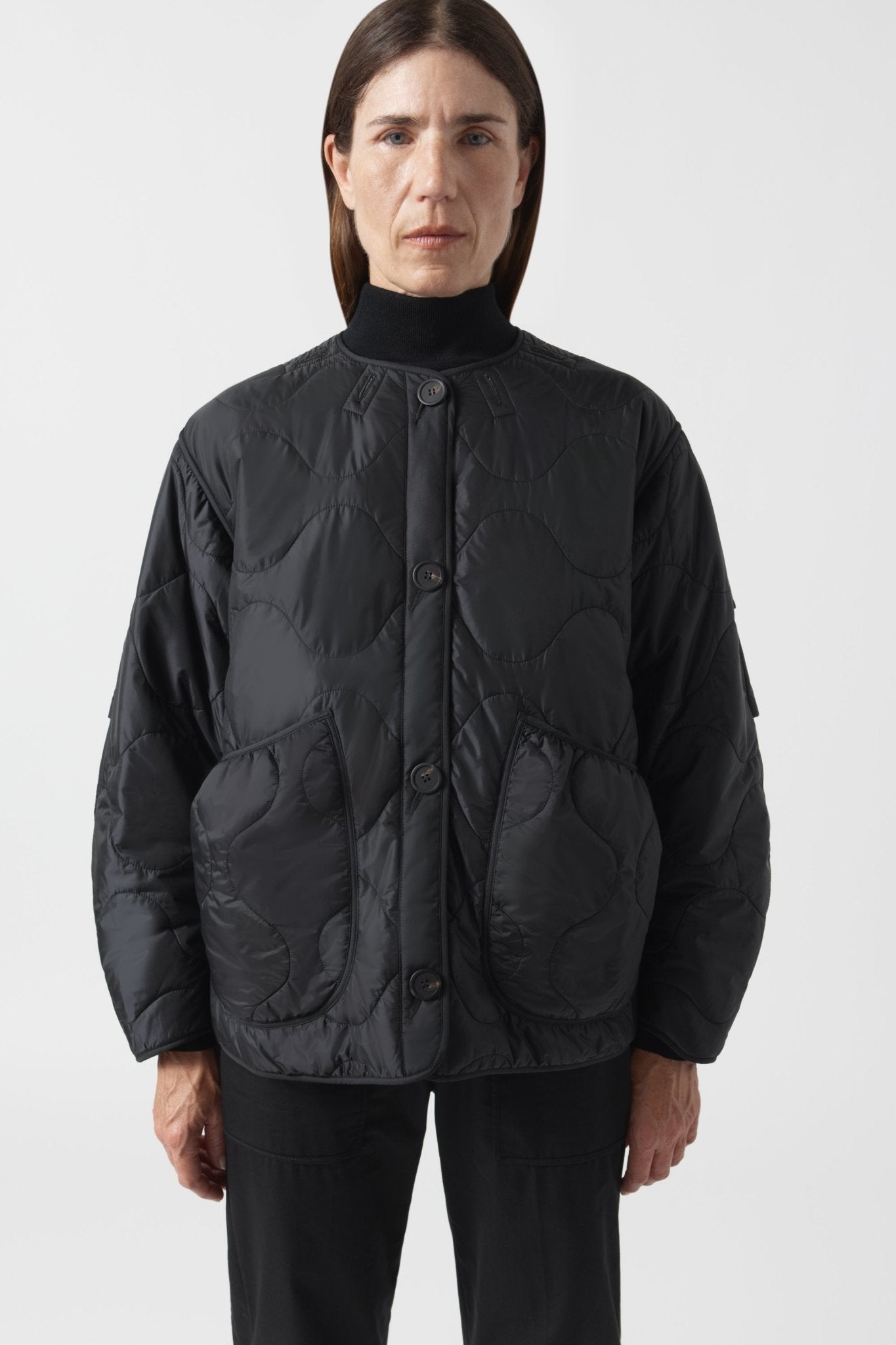 marfa ダウンコート Signature Cropped Quilt | Marfa Stance