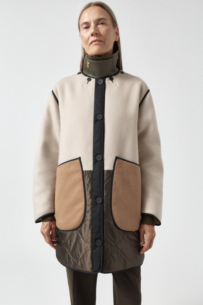 Leather Latch Collar - Moss
