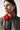 Shearling Collar - Cardinal Red