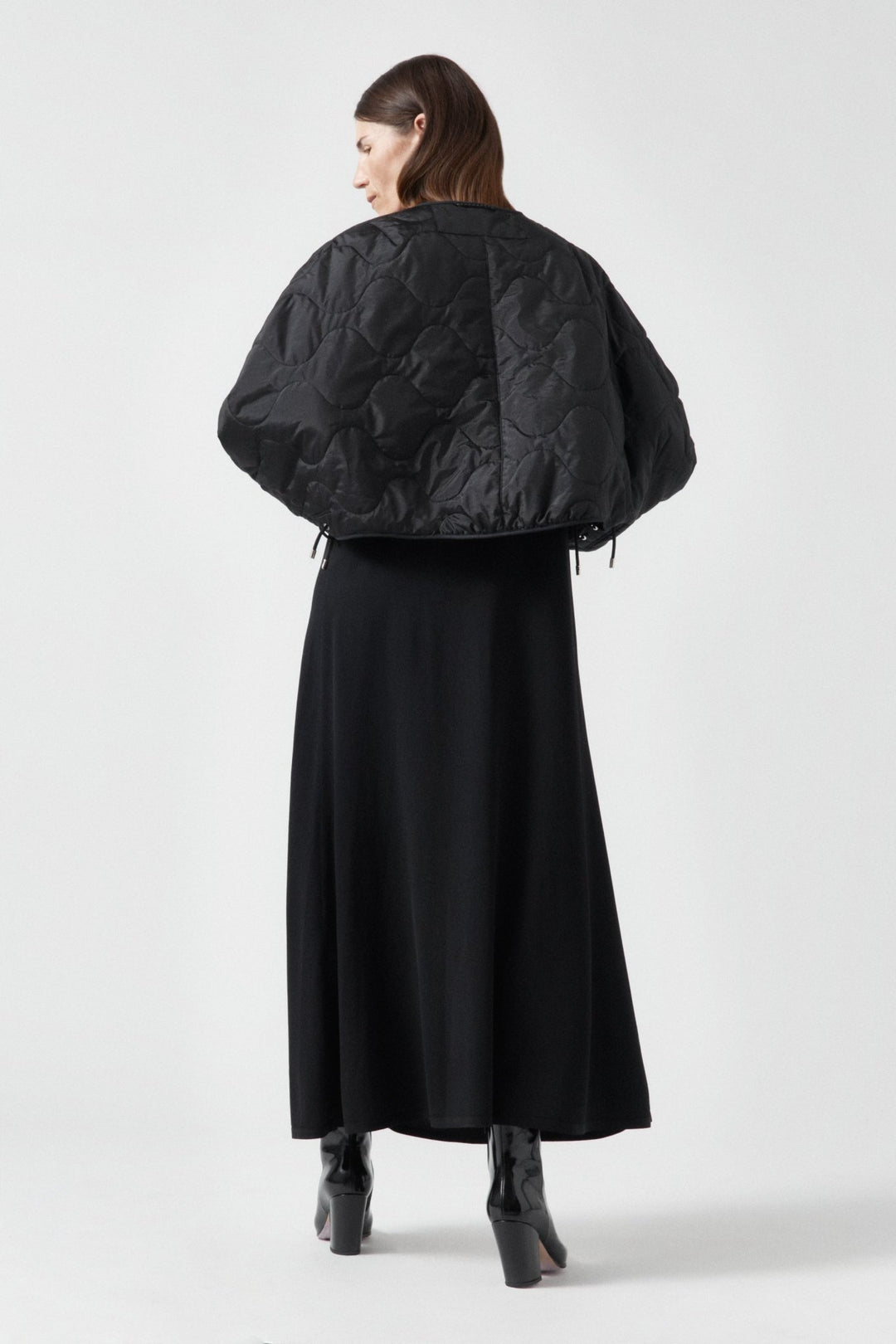 Parachute Silk Nylon Lattice Bomber - Olive / Black