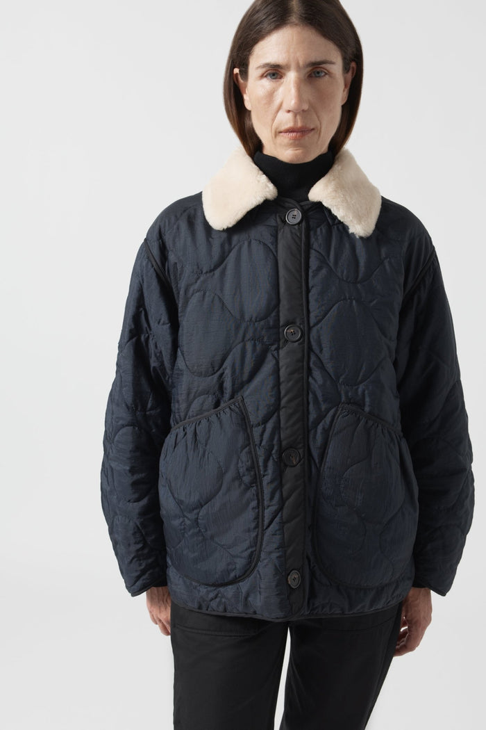 Shearling Collar - Blush