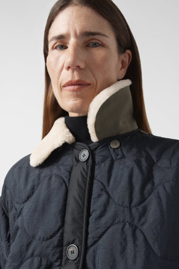 Shearling Collar - Blush