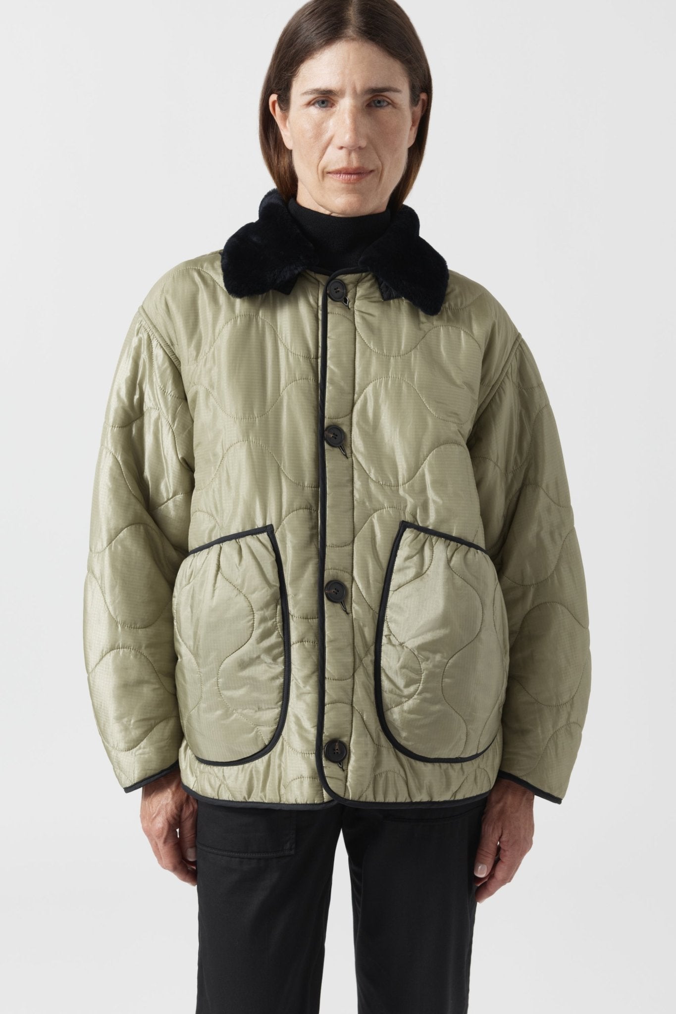 ボアスタジャン MARFA Cactus Shop Shearling Collar | Marfa Stance