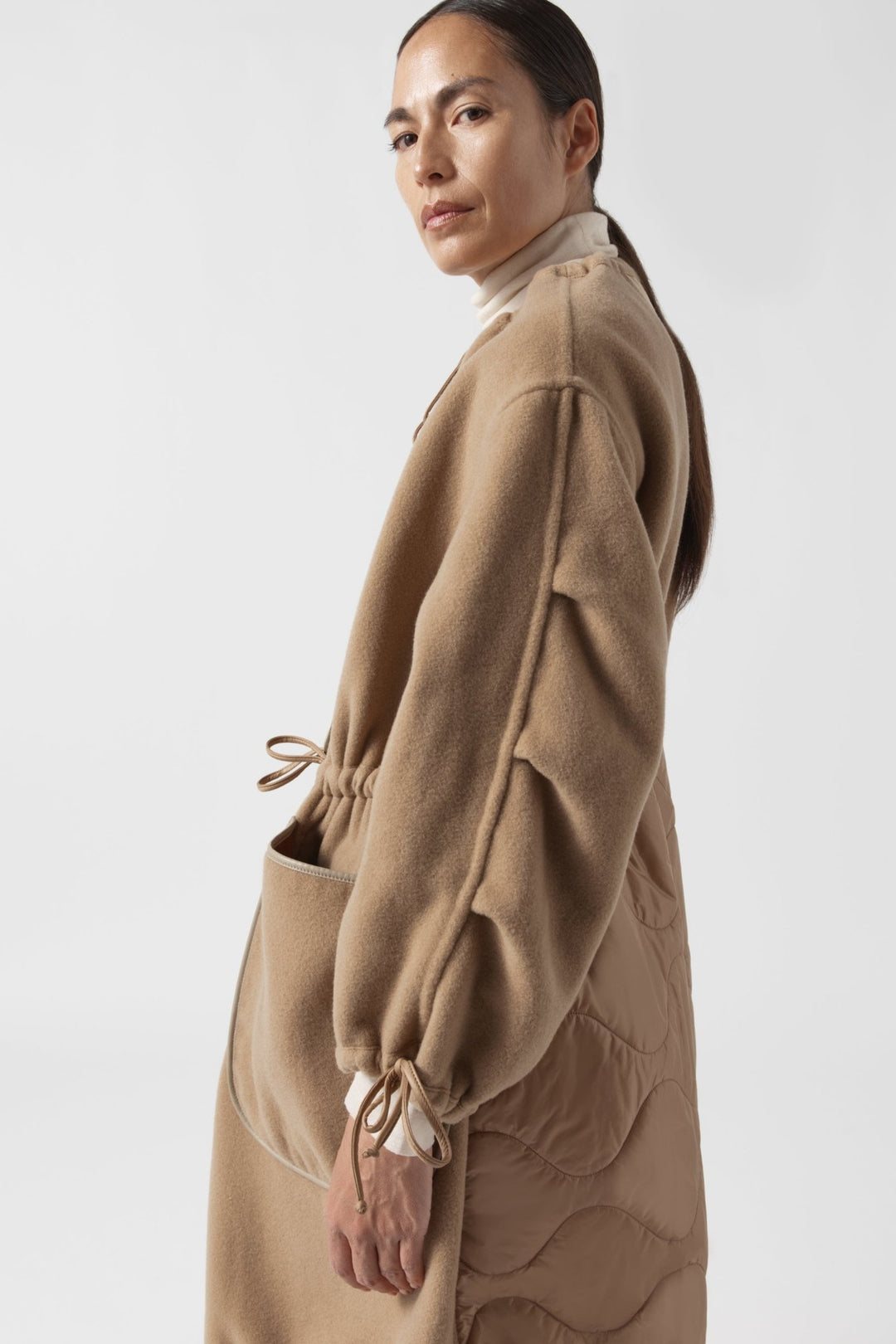 Parachute Wool Cashmere Parka - Camel / Sienna