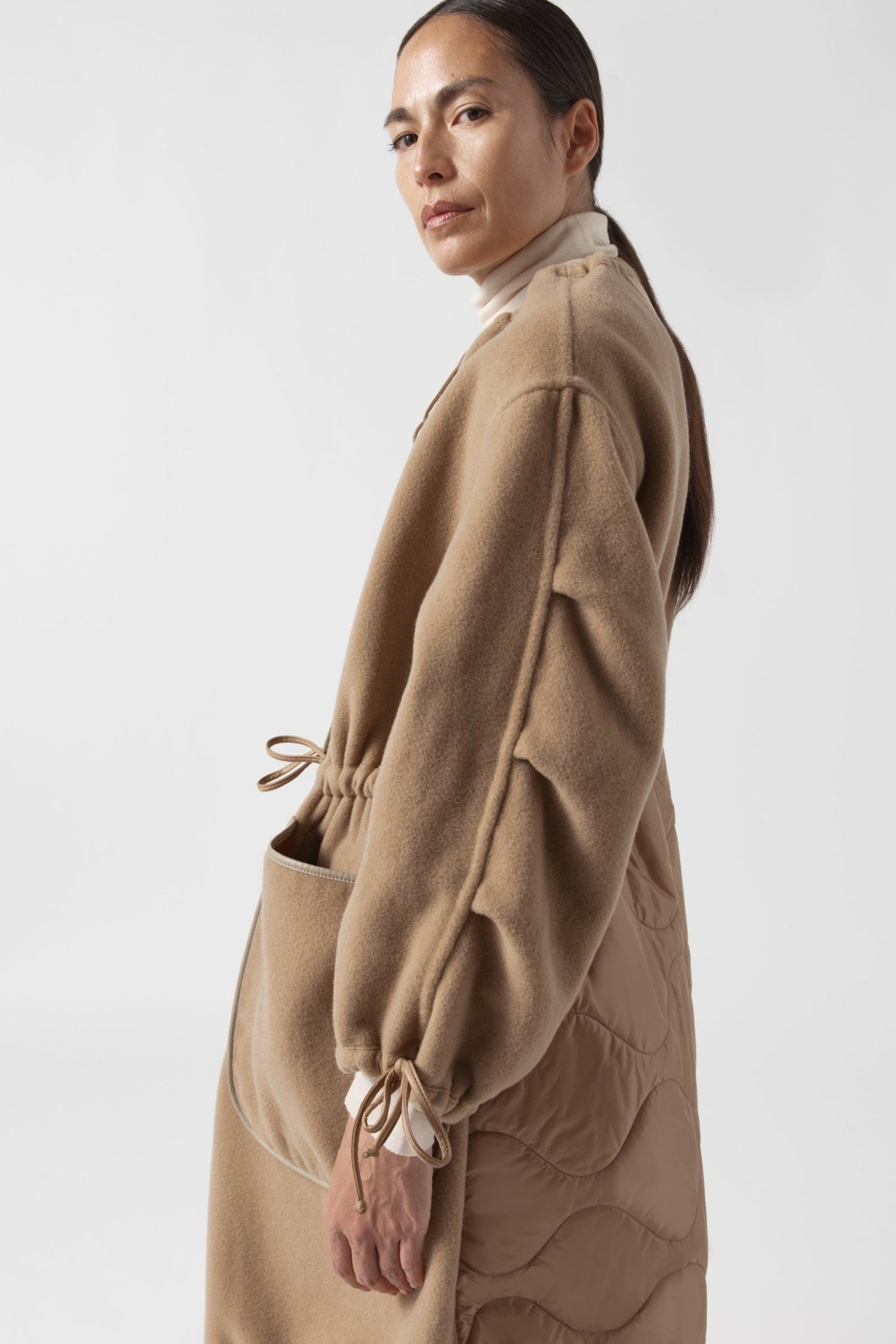 Parachute Wool Cashmere Parka - Camel / Sienna