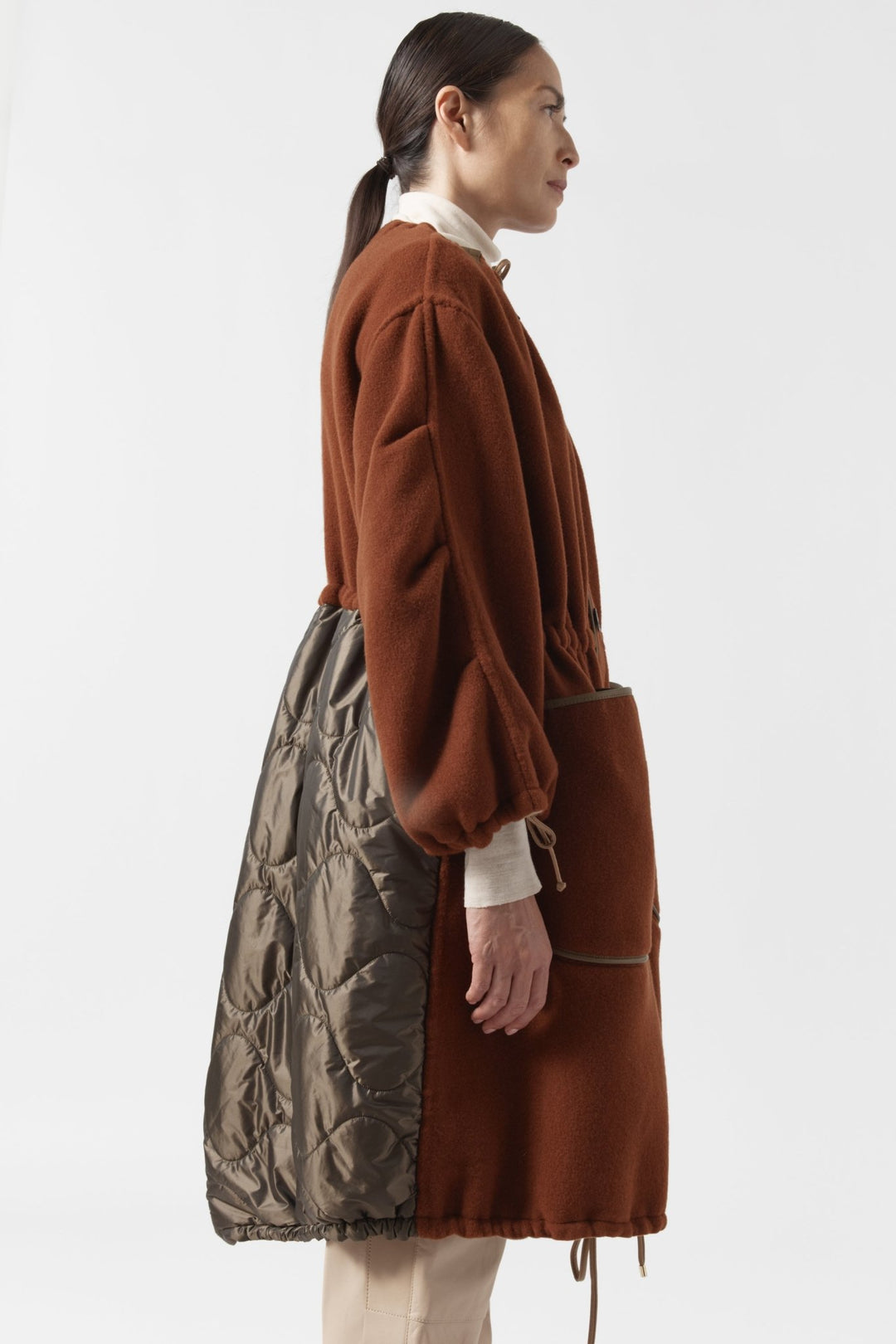 Parachute Wool Cashmere Parka - Camel / Sienna