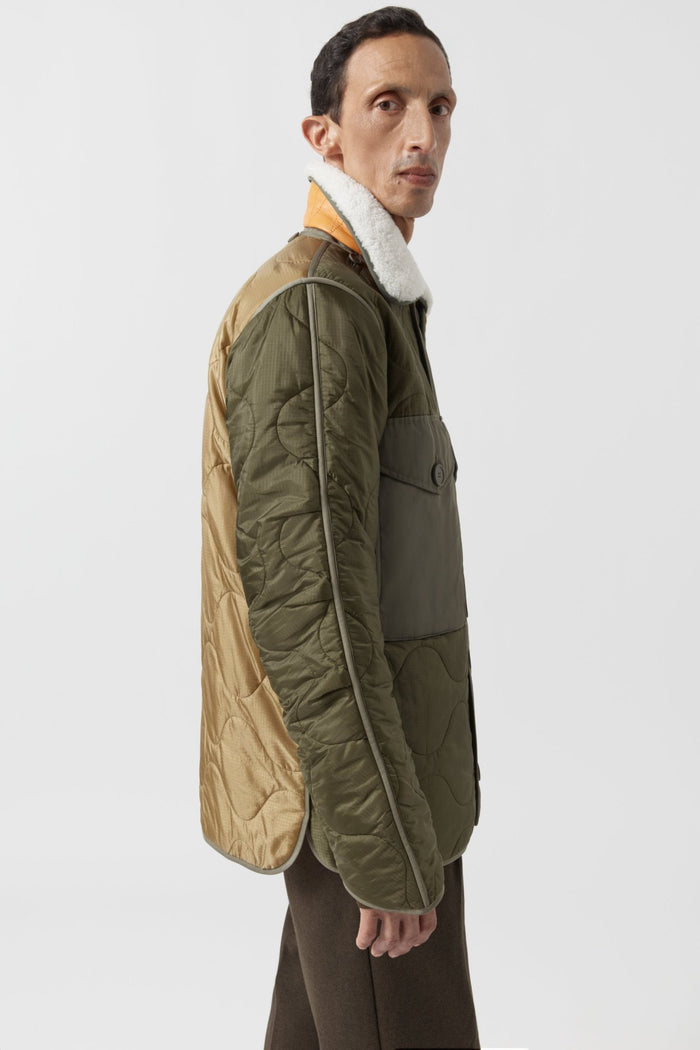 Aviator Men's Latch Collar - Natural / Orange