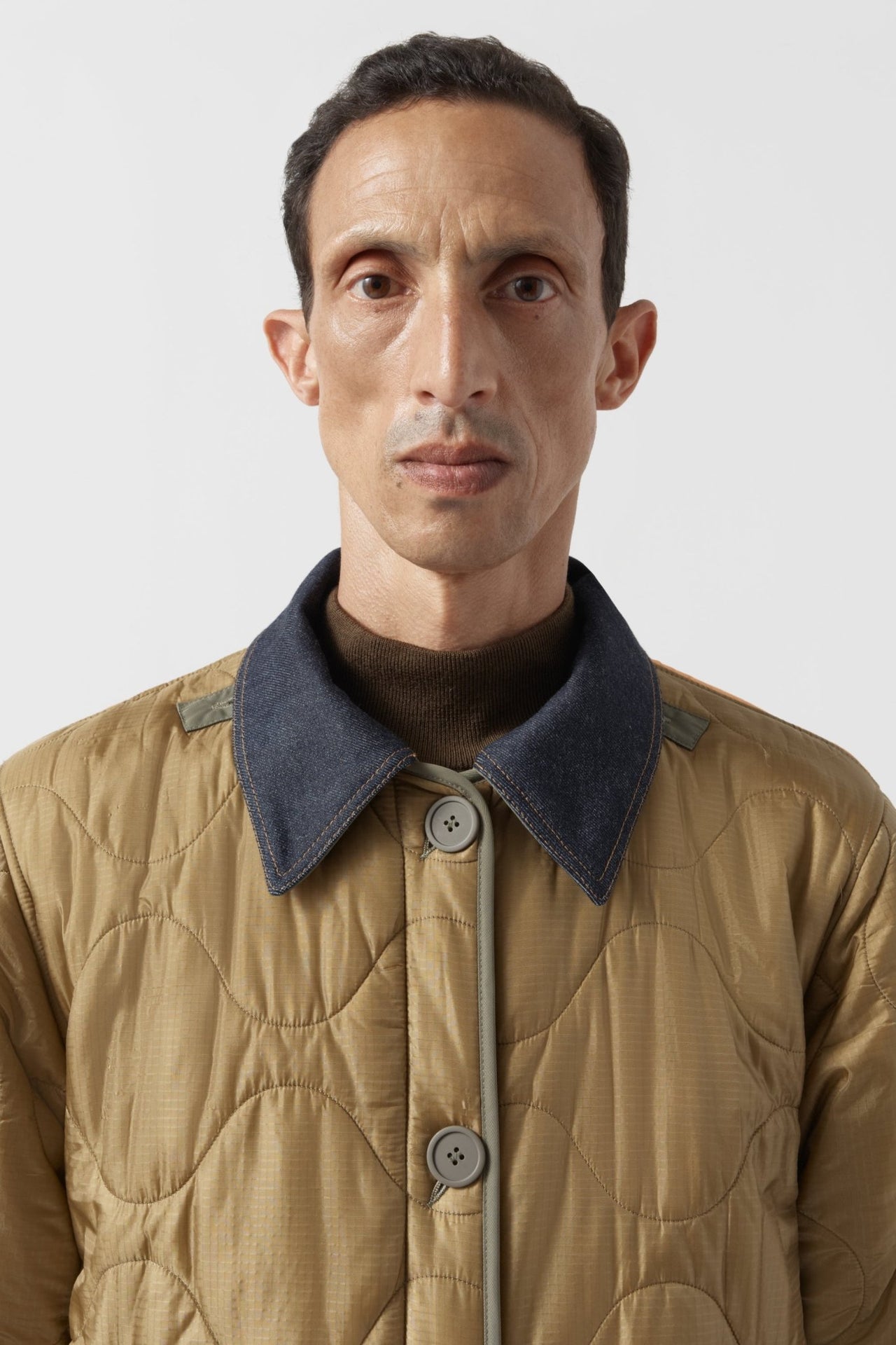 Denim Shareable Latch Collar - Indigo