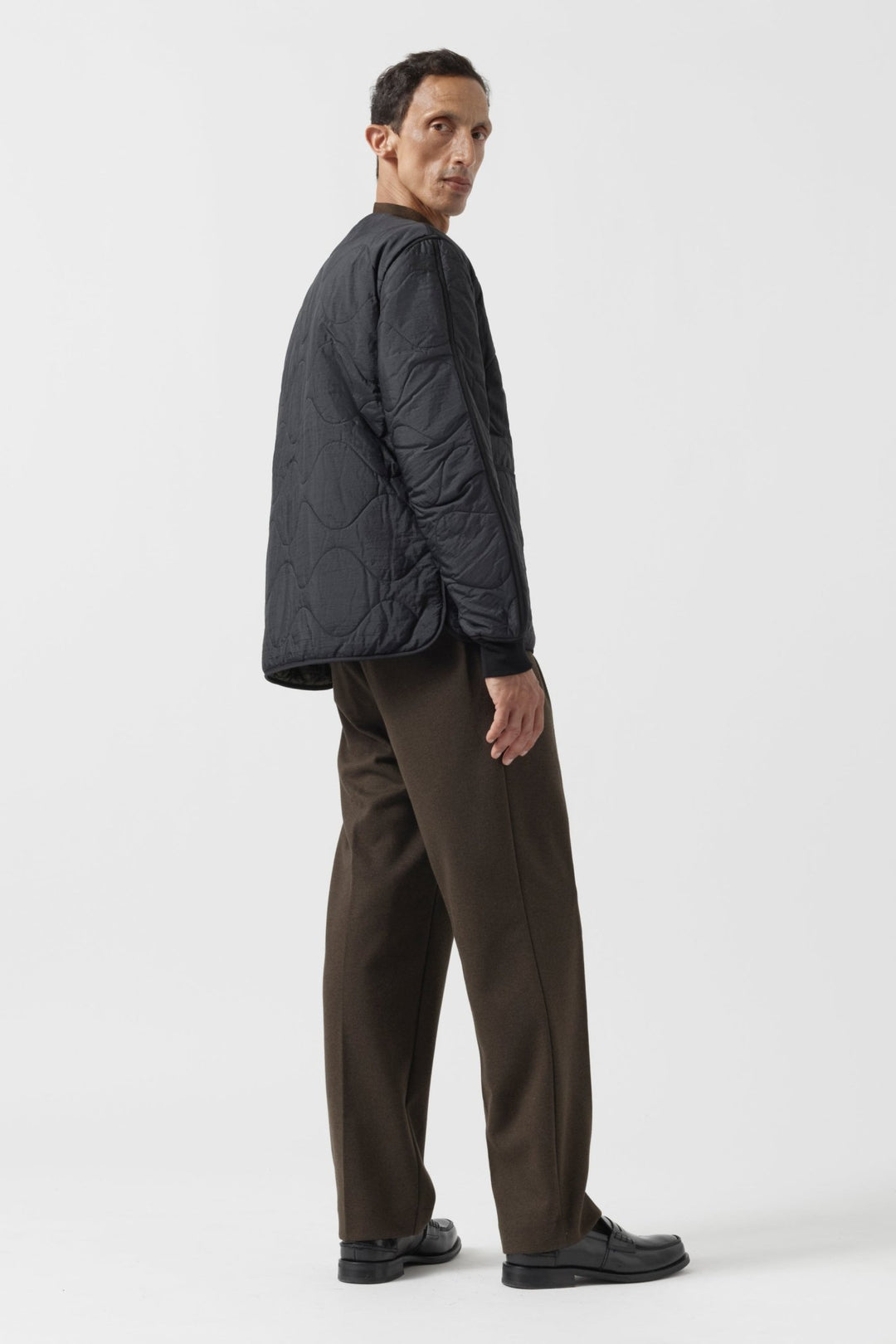 Shareable Quilt Jacket - Black / Dark Olive